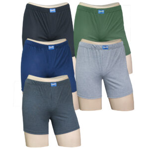 colorido de boxer de algodon en color liso