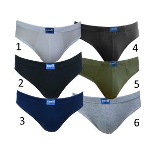 Colorido de slip de algodón